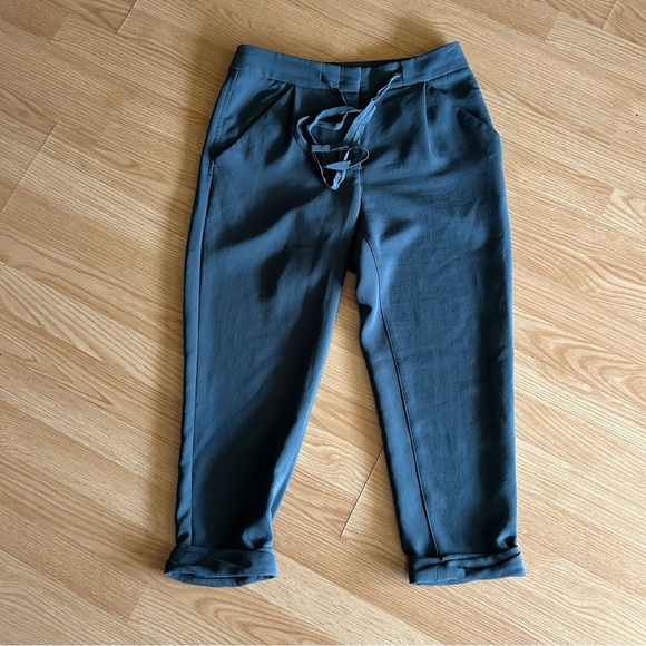 Wilfred Aritzia Dark Gray Blue Allant Pants Women’s 6 - Picture 1 of 9